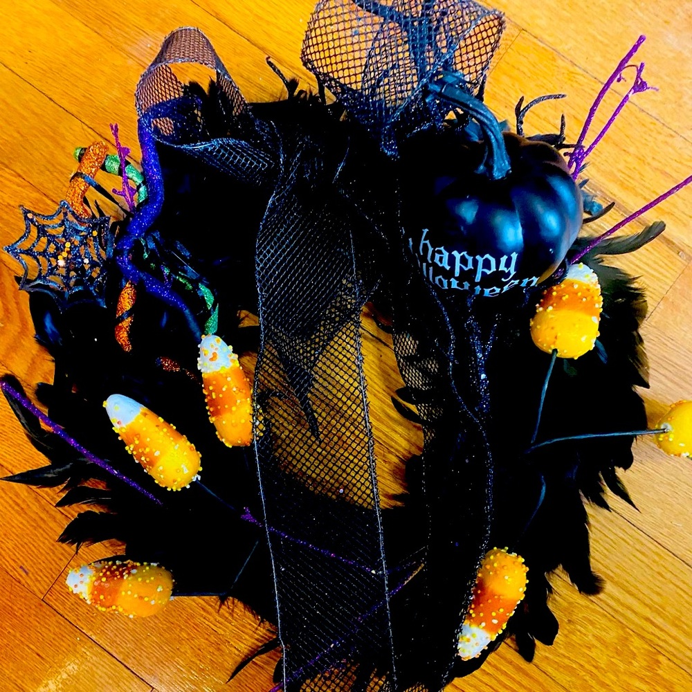 Halloween wreathhandmade